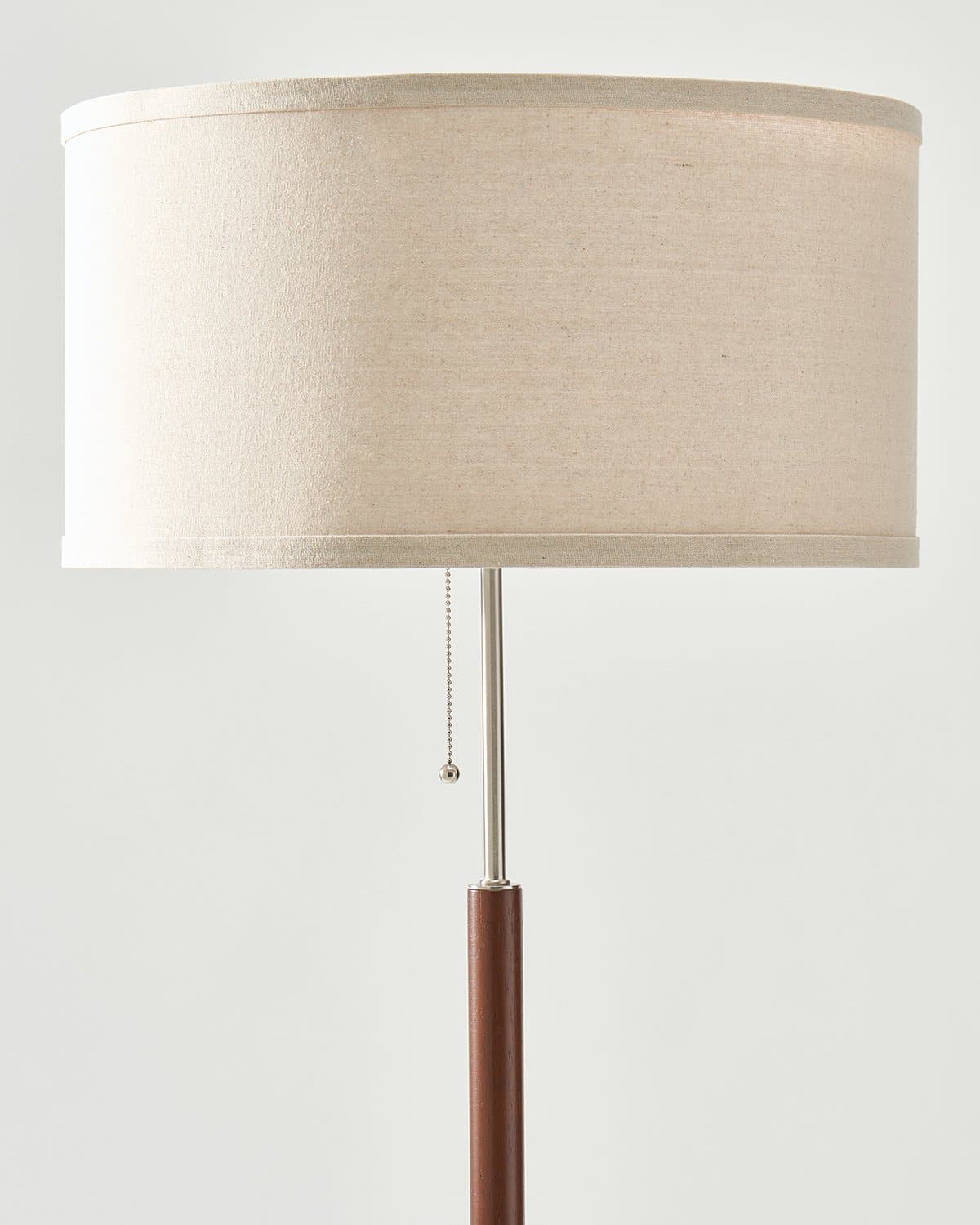 Carter Wood & Linen Floor Lamp