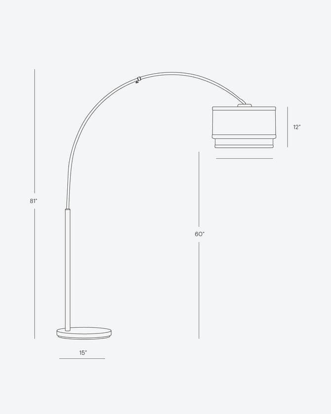 Mason Arc Floor Lamp