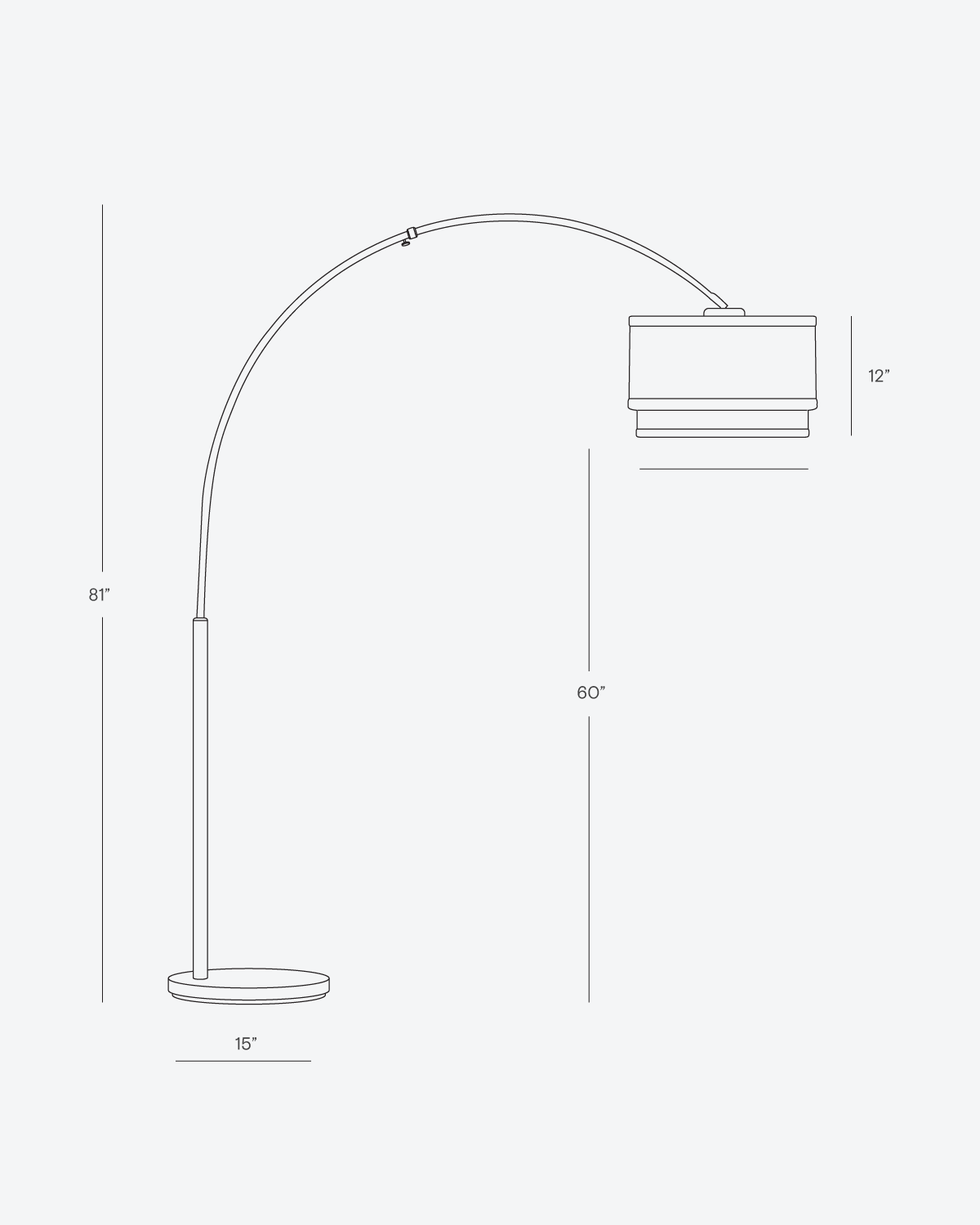Mason Arc Floor Lamp