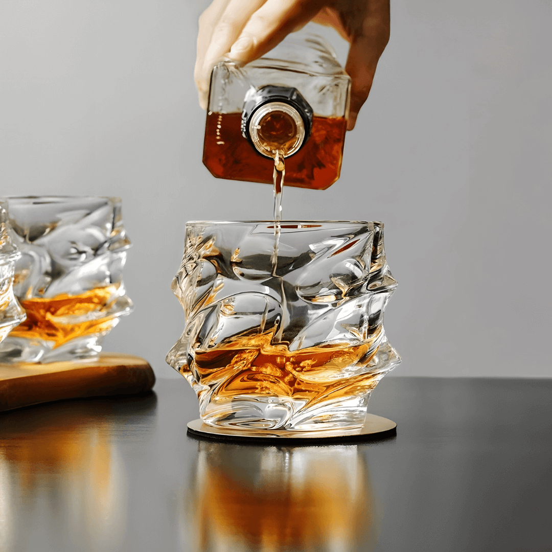 Storm Crystal Whisky Glasses