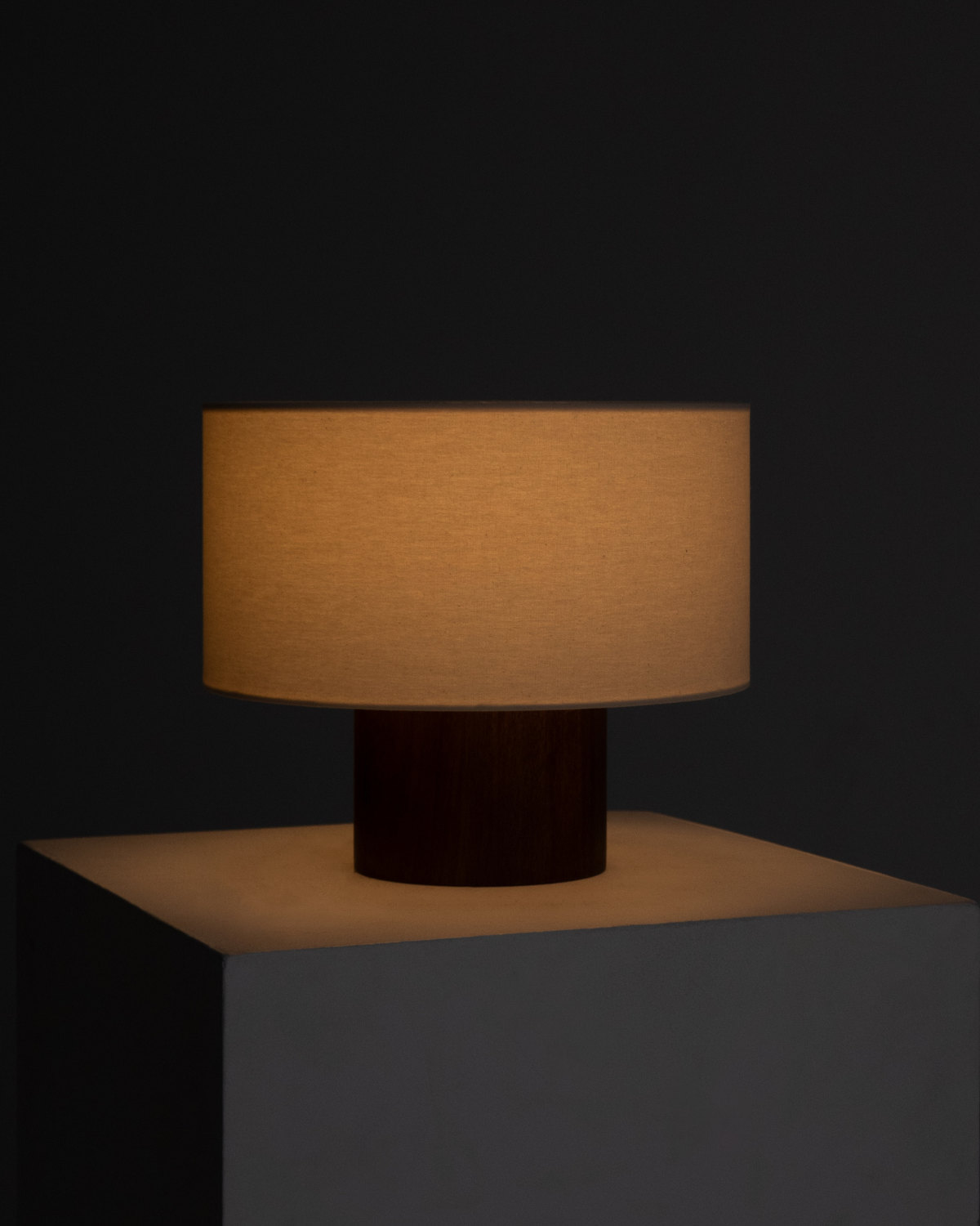 Oliver Walnut Table Lamp