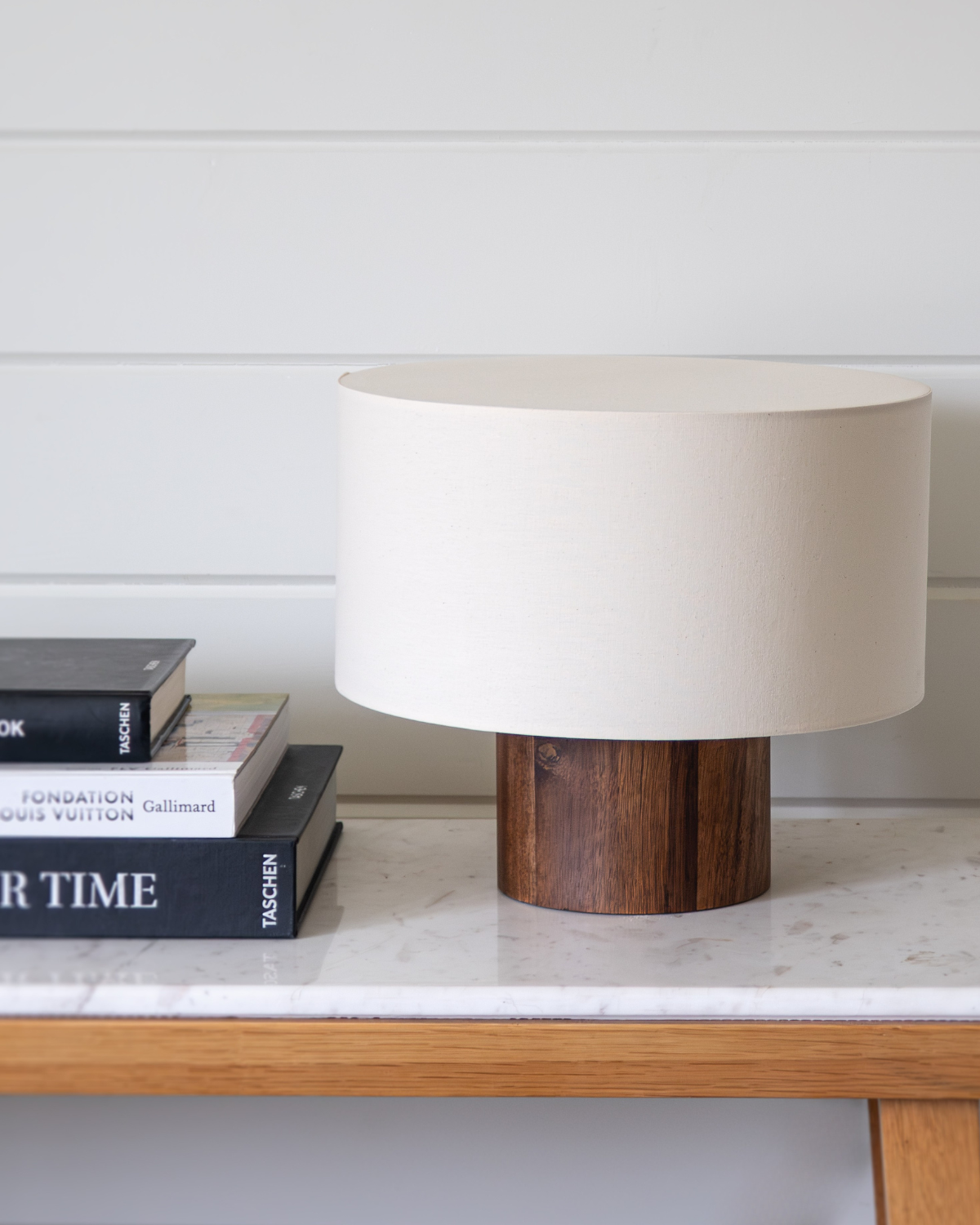 Oliver Walnut Table Lamp