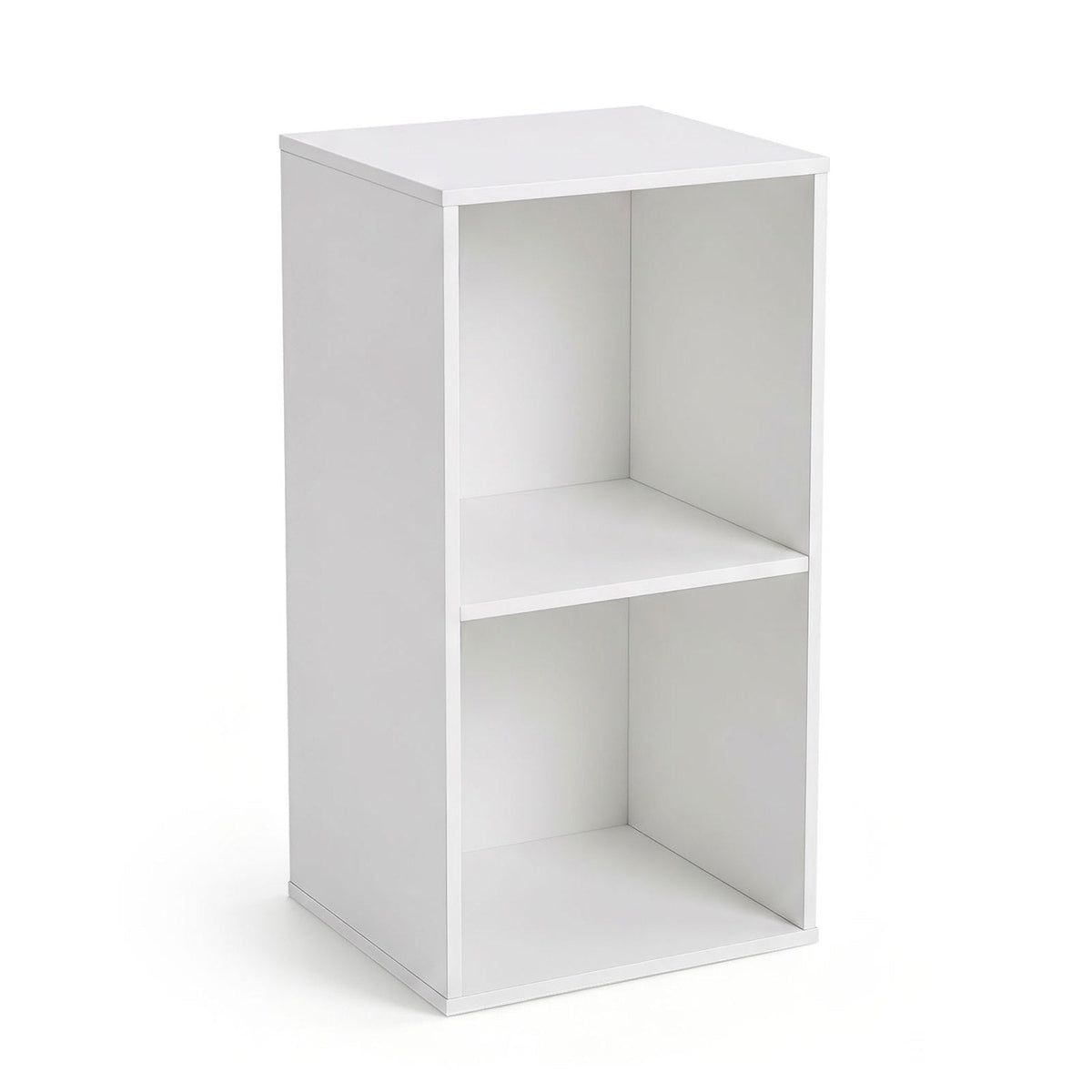 Two-Cube Bookcase — White