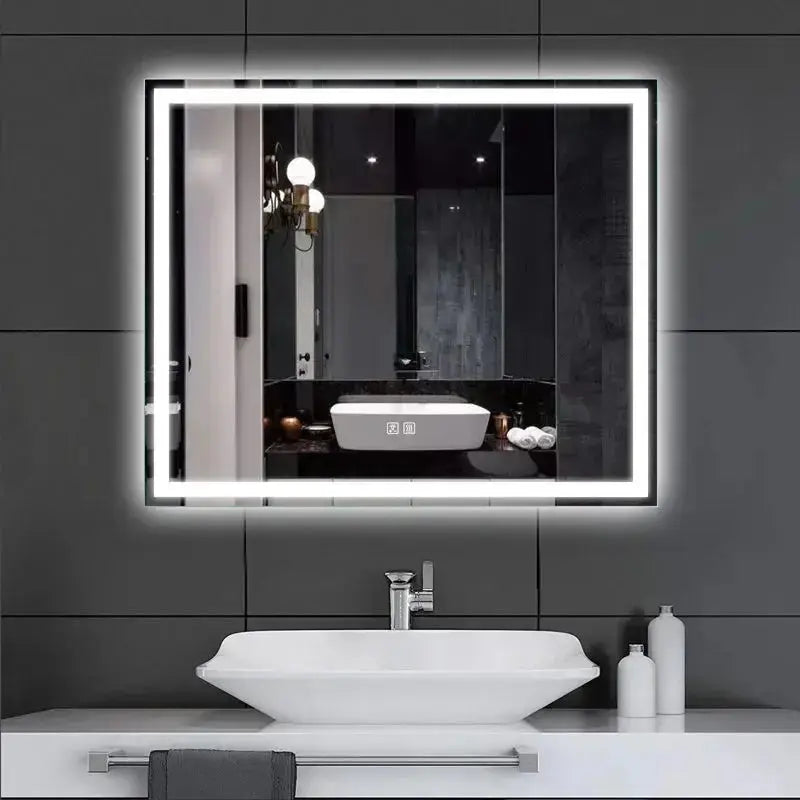 Center Glow LED Mirror — 20 × 28