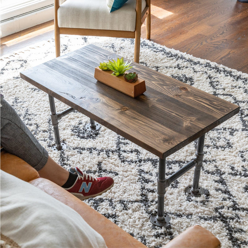 RESTORE Trail Brown Wood Coffee Table