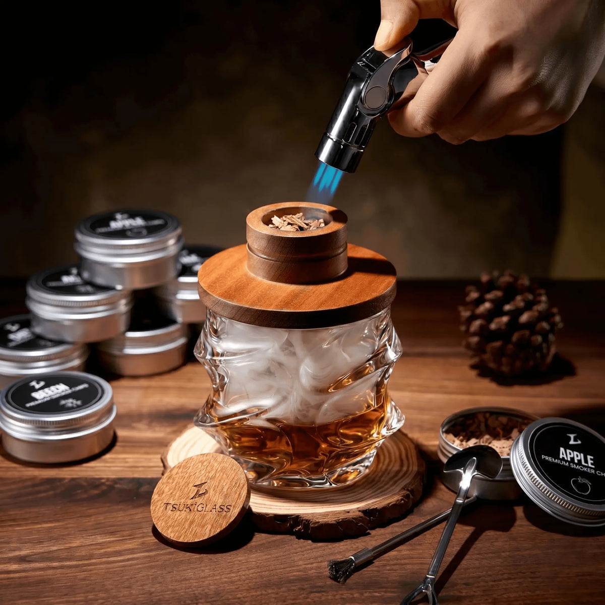 Tsuki Cocktail Smoker Kit