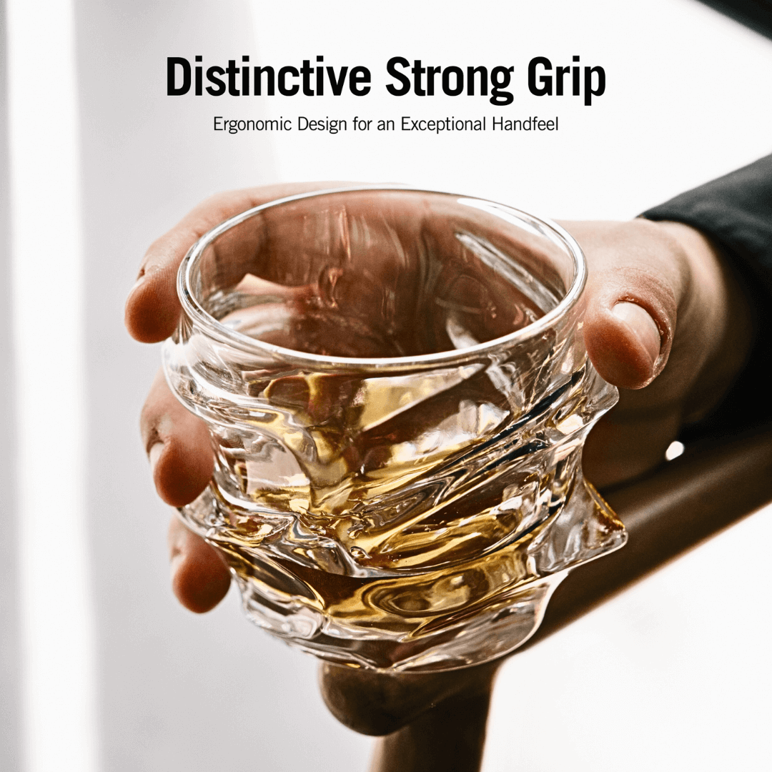 Storm Crystal Whisky Glasses