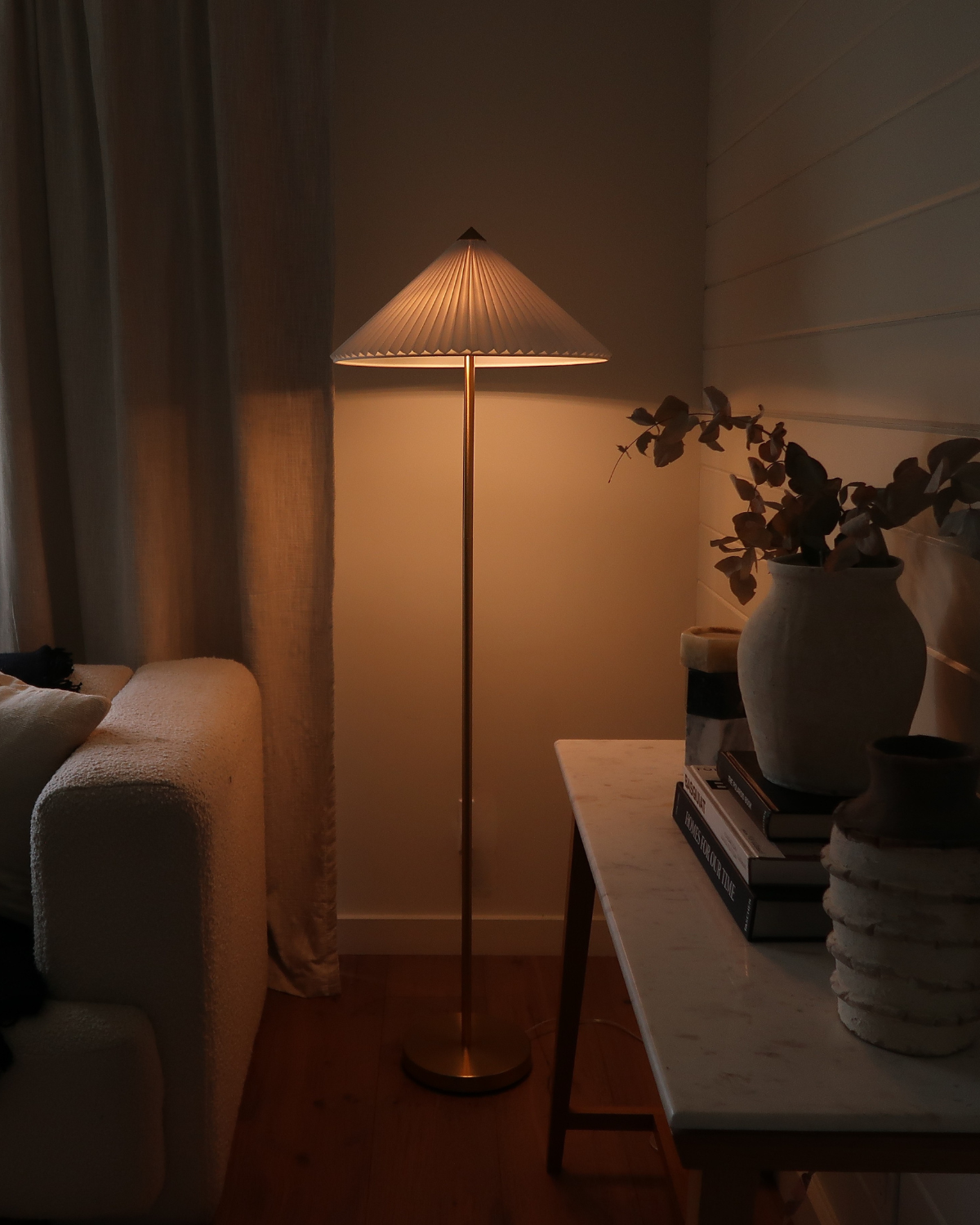 Sienna Pleated Floor Lamp