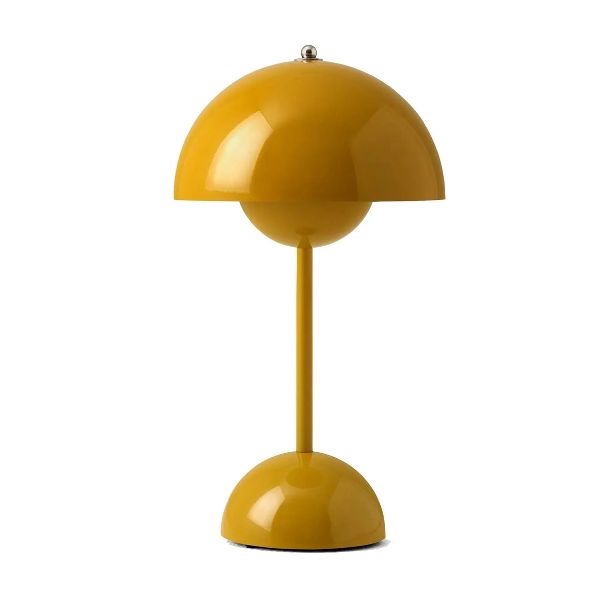 Cordless Touch-Dimmable Table Lamp — Mustard Yellow