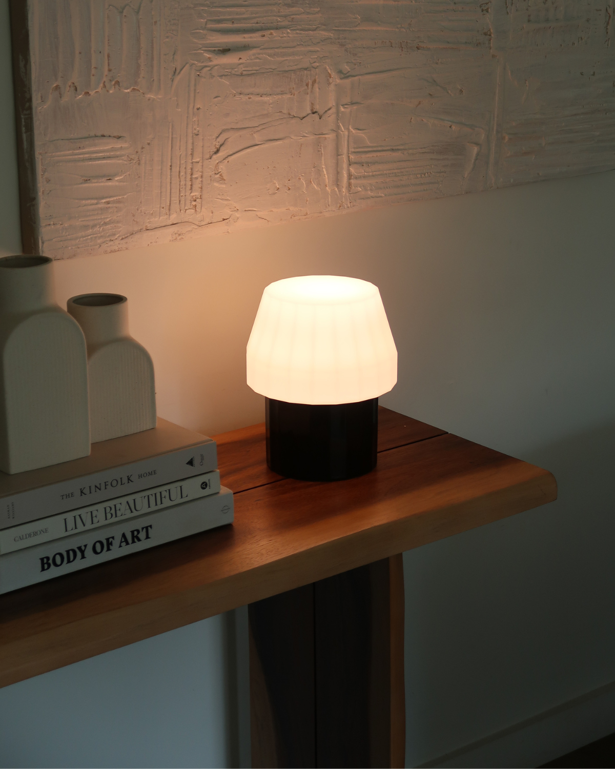 Duke Glass Table Lamp