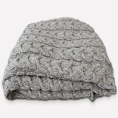 Muru Alpaca & Pima Cotton Throw — Graphite