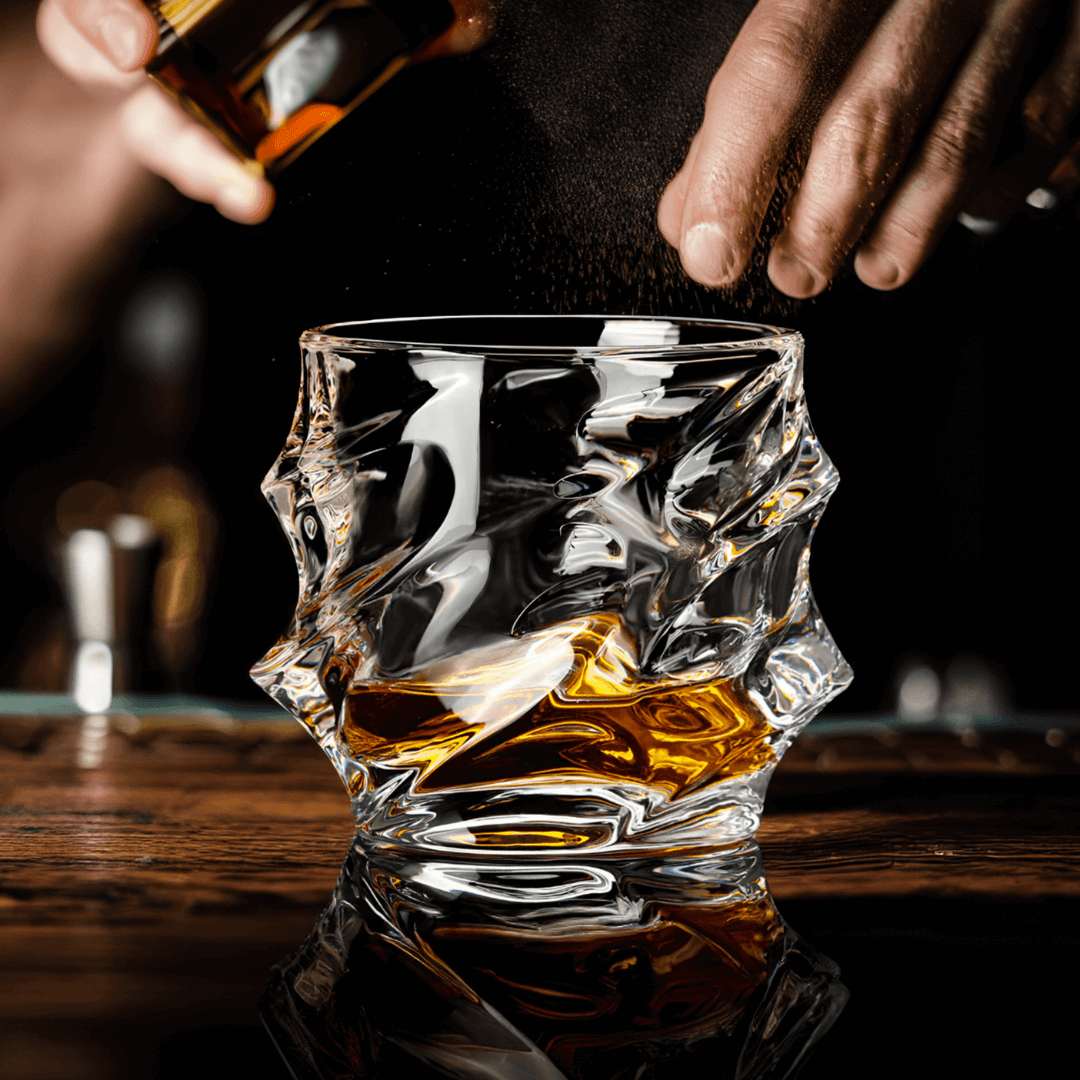 Storm Crystal Whisky Glasses