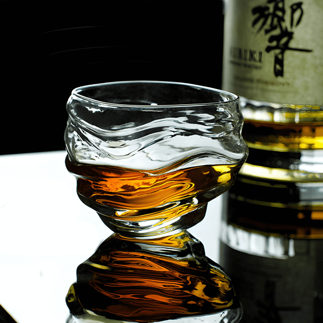 Kai Textured Crystal Whisky Glass