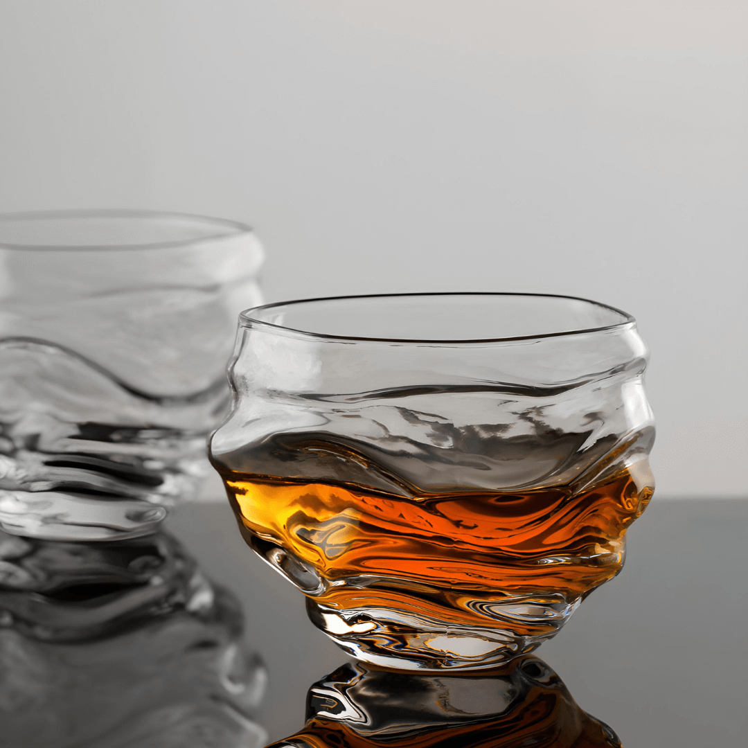 Kai Textured Crystal Whisky Glass