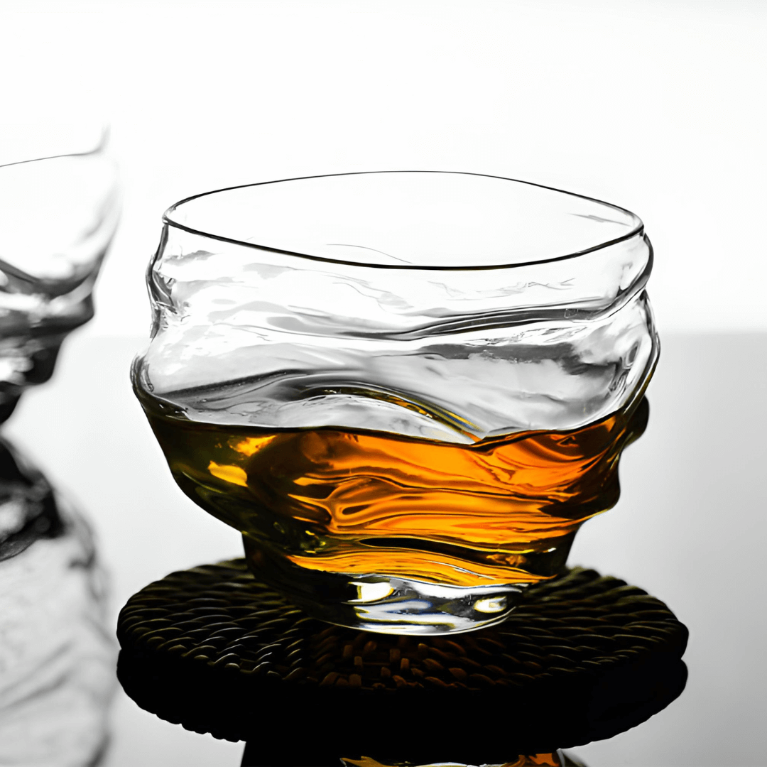 Kai Textured Crystal Whisky Glass