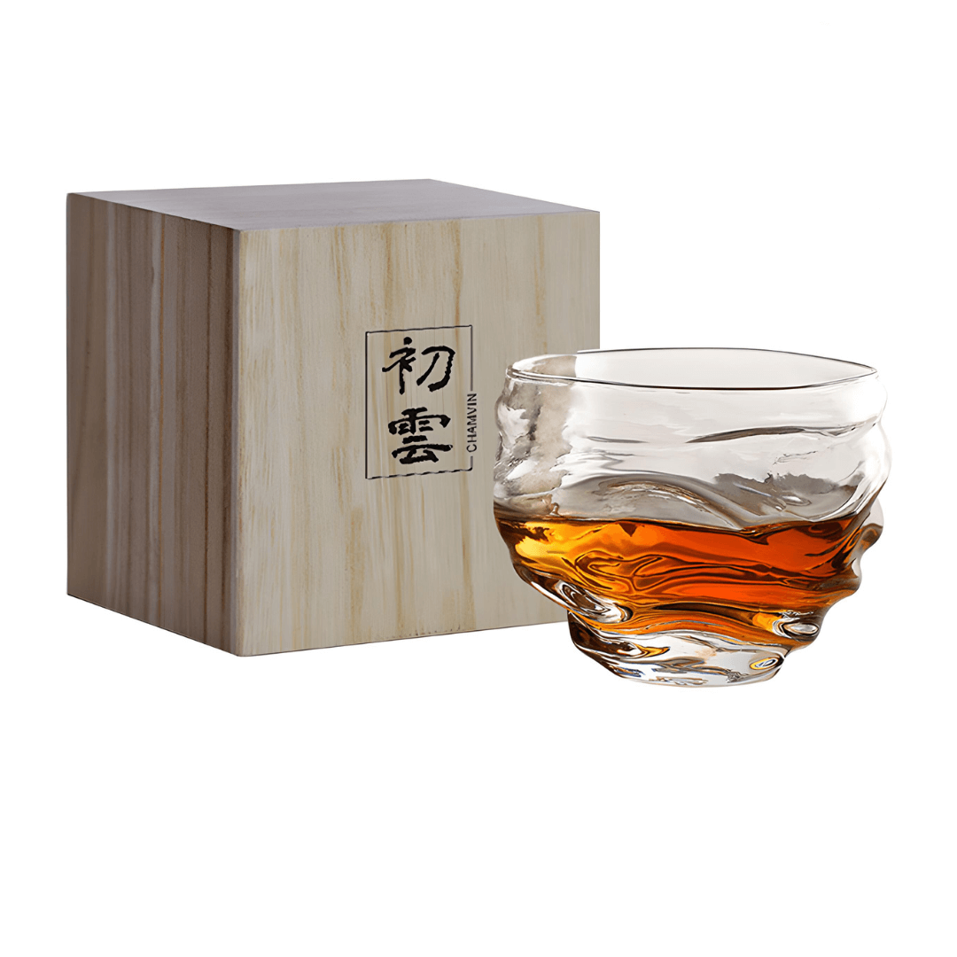 Kai Textured Crystal Whisky Glass