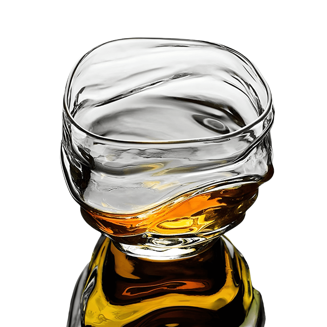 Kai Textured Crystal Whisky Glass