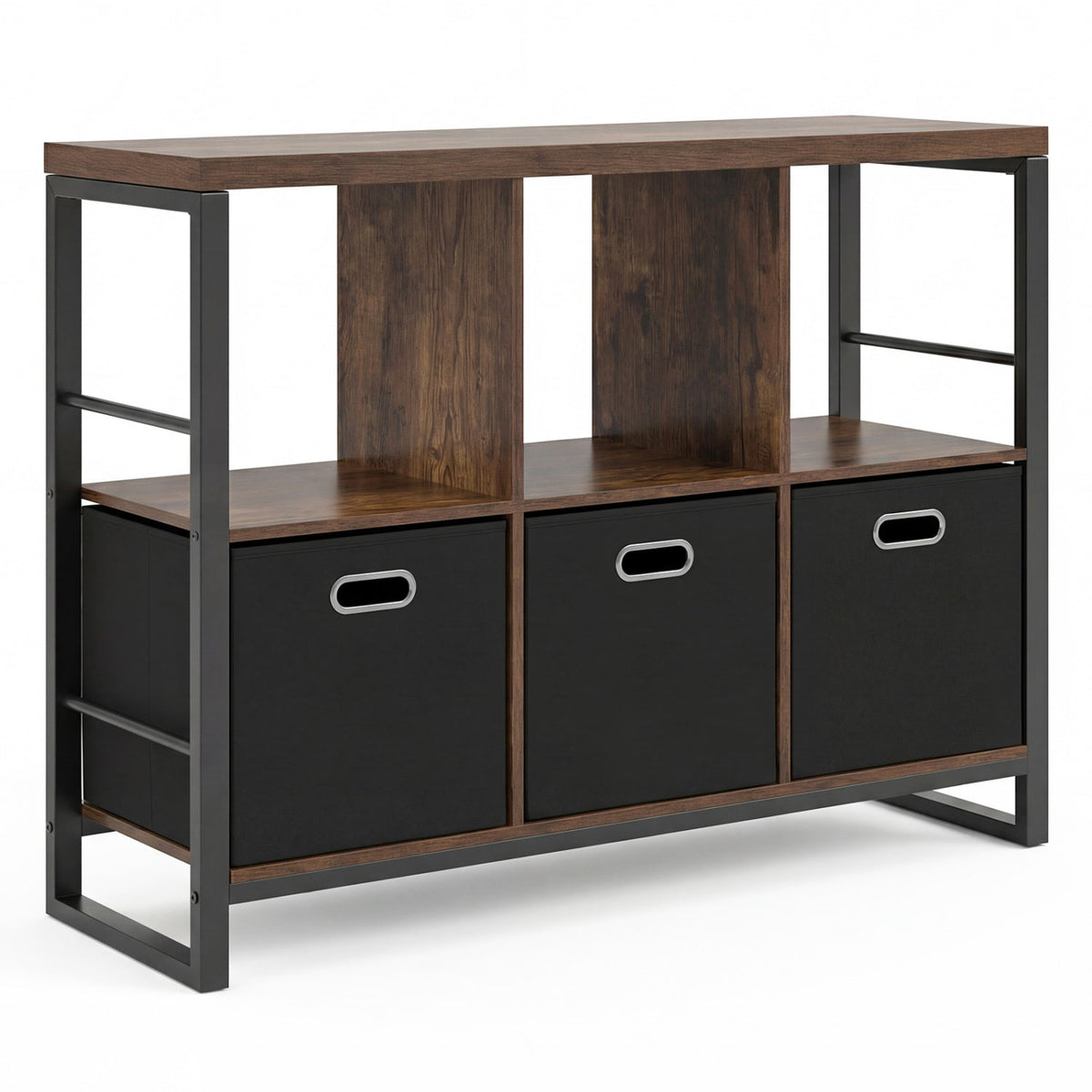 Six-Cube Storage Bookcase
