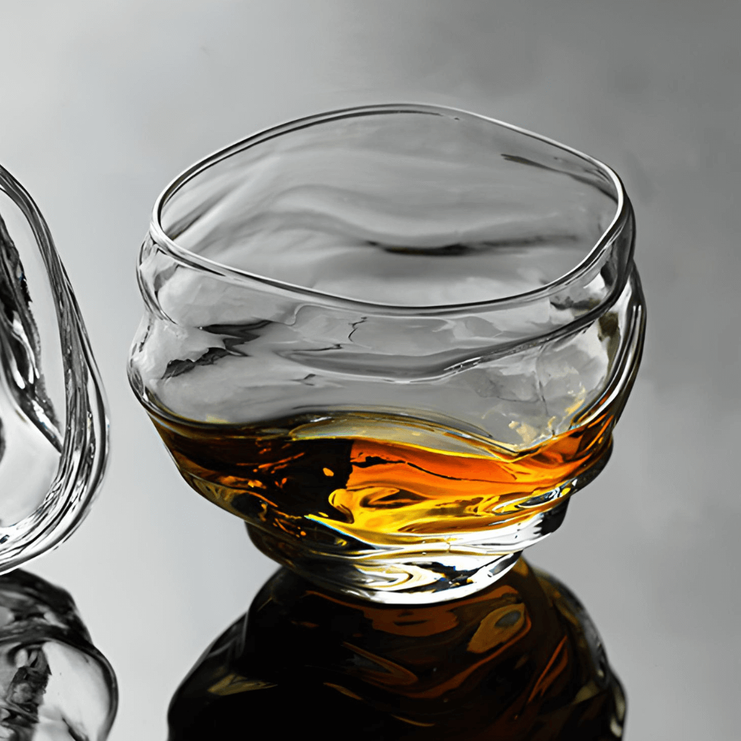 Kai Textured Crystal Whisky Glass