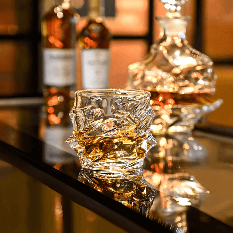 Storm Crystal Whisky Glasses