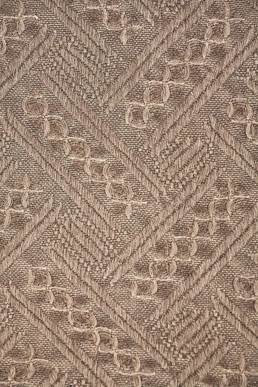 Kasentex Cotton Knit Throw