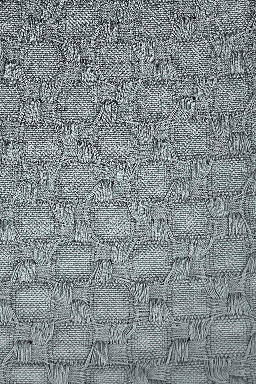 Kasentex Cotton Knit Throw