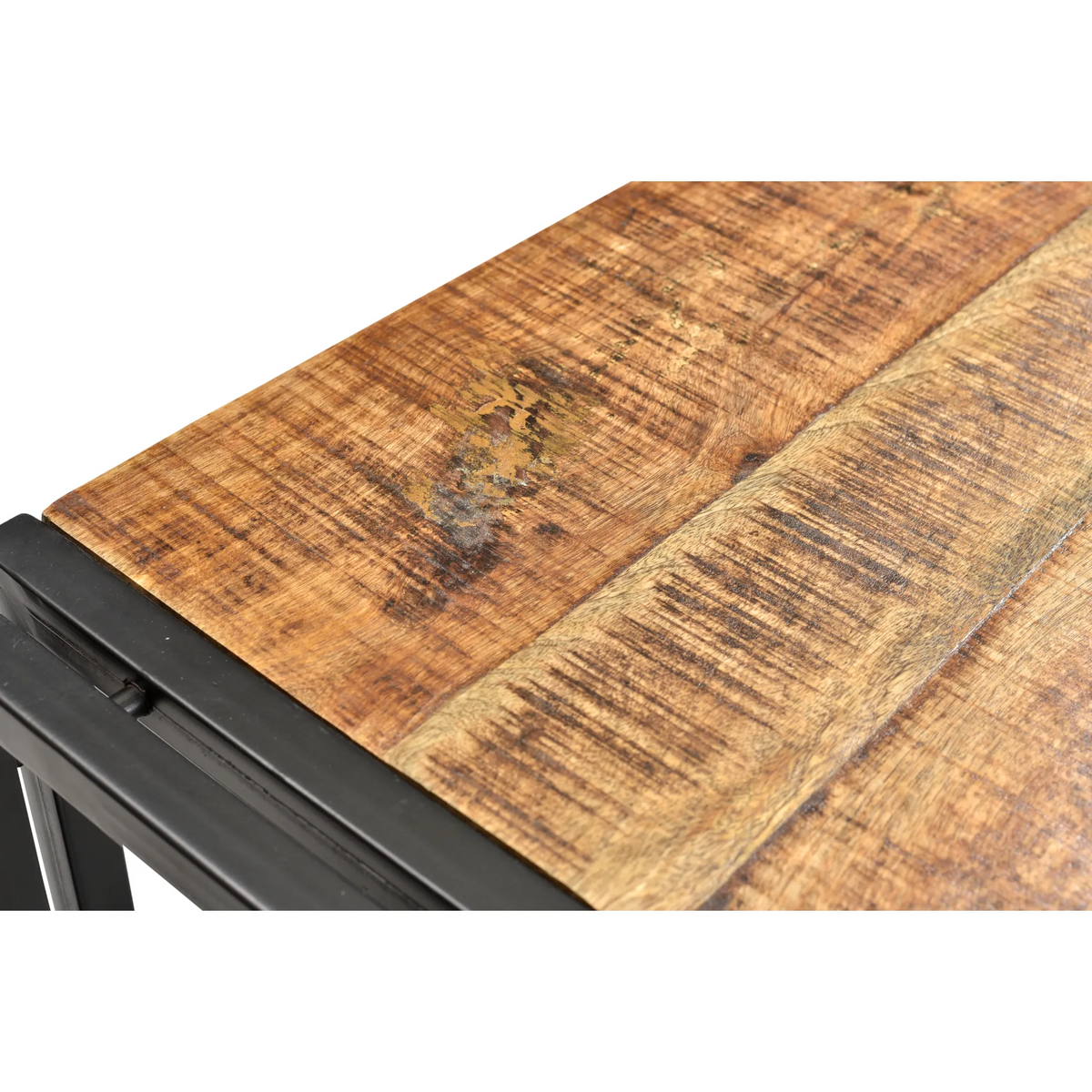 Reclaimed Mango Wood Bench