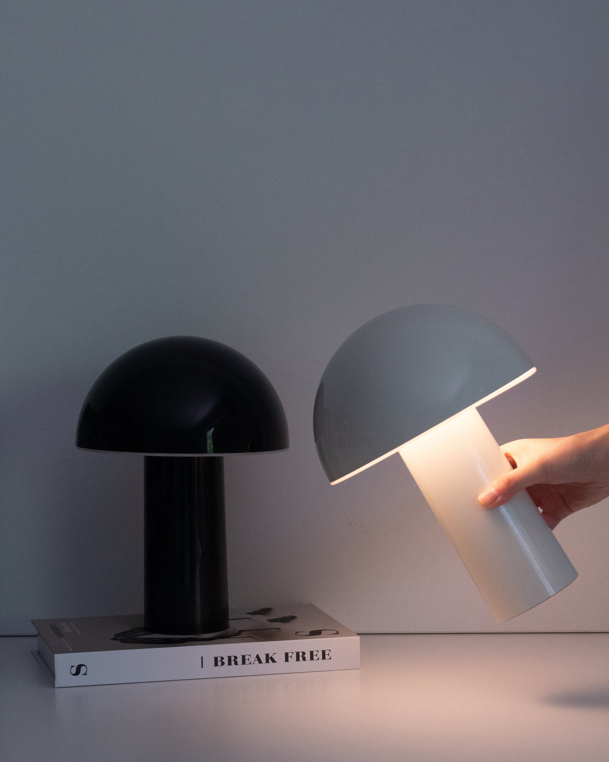 Celia Cordless Mushroom Lamp