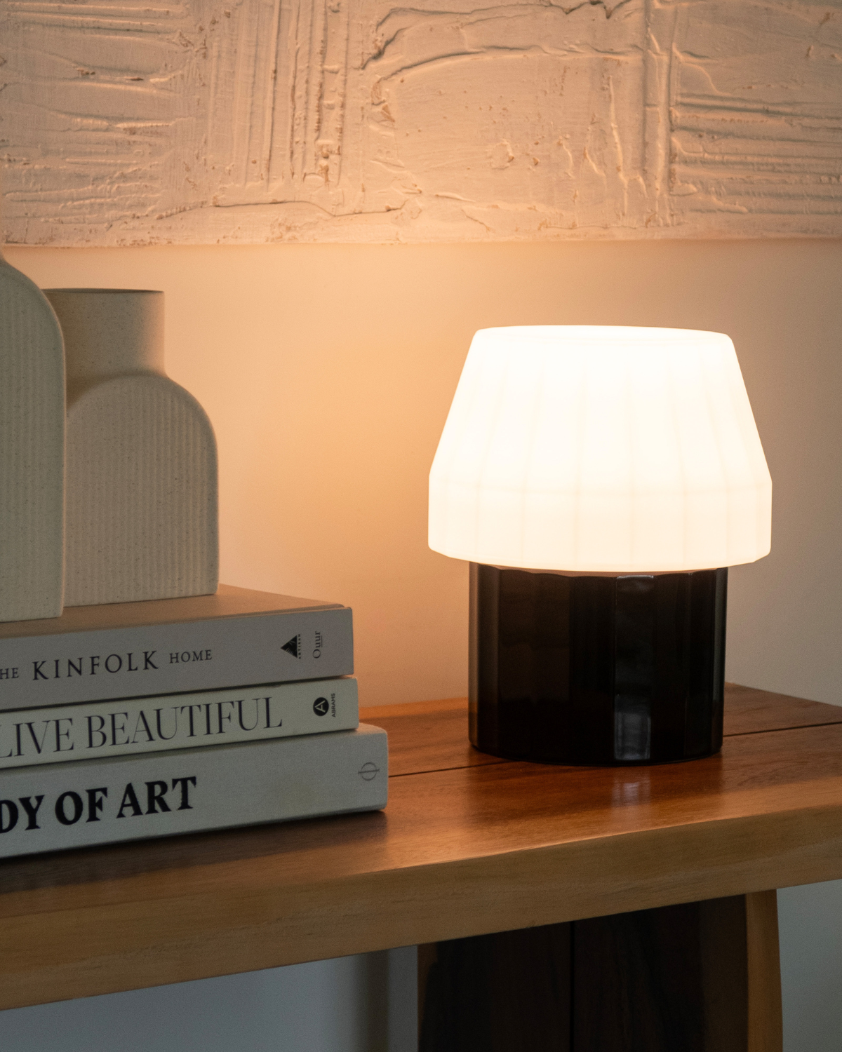 Duke Glass Table Lamp