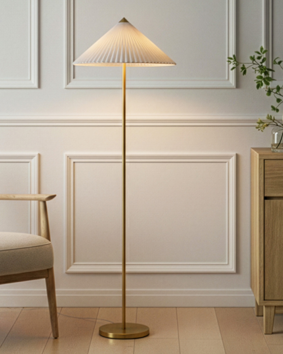 Sienna Pleated Floor Lamp