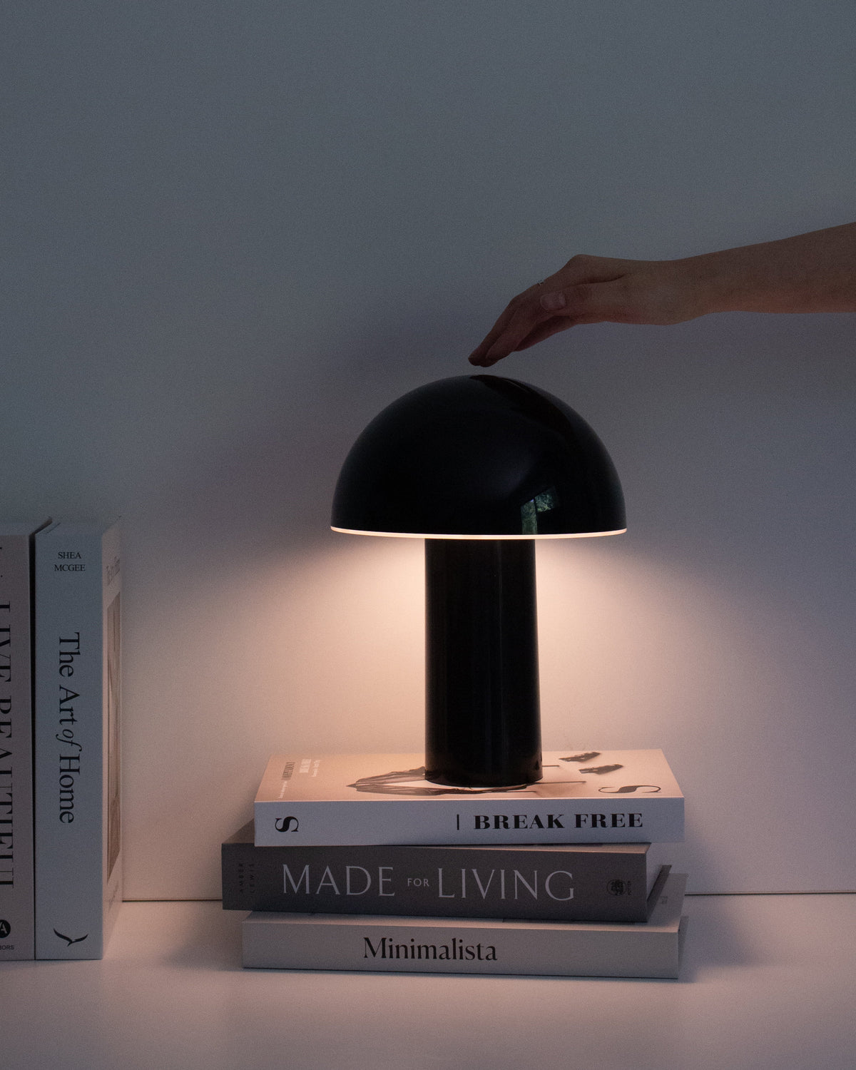 Celia Cordless Mushroom Lamp