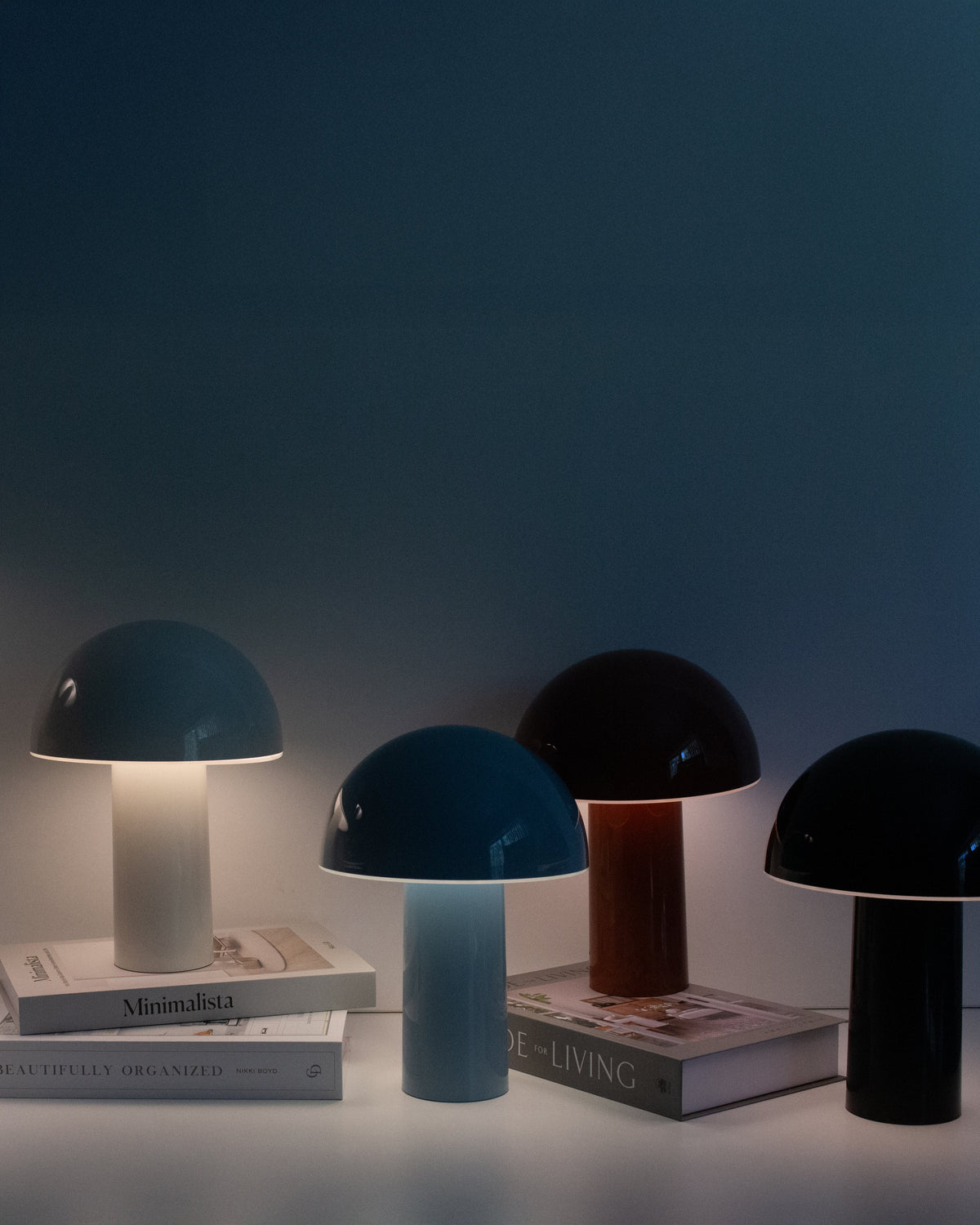 Celia Cordless Mushroom Lamp