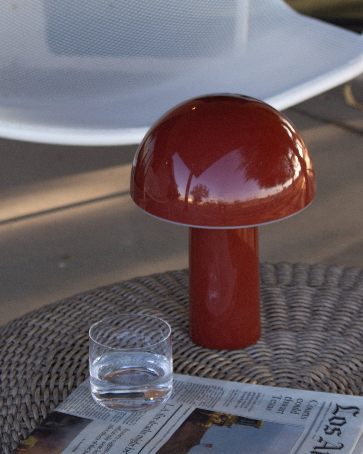 Celia Cordless Mushroom Lamp