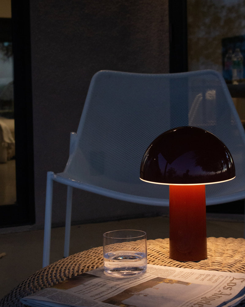 Celia Cordless Mushroom Lamp