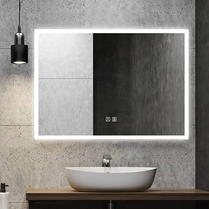 Compact Edge Glow LED Mirror