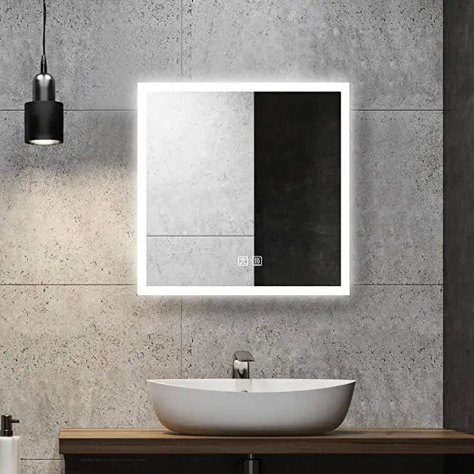 Compact Edge Glow LED Mirror