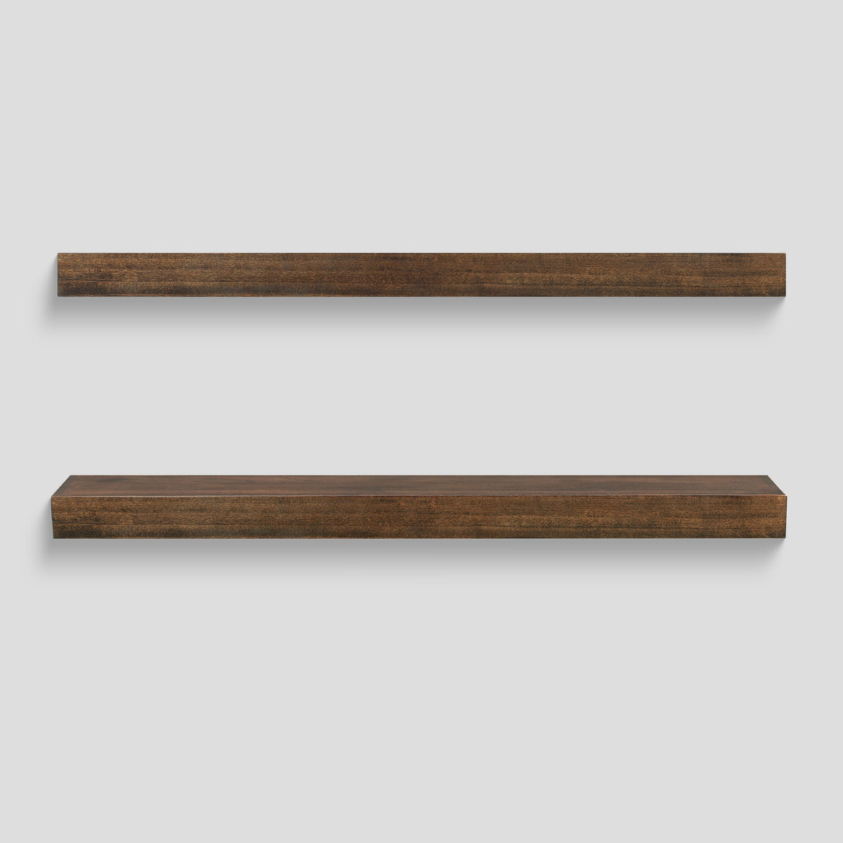 Farmhouse Poplar Floating Kitchen Shelf
