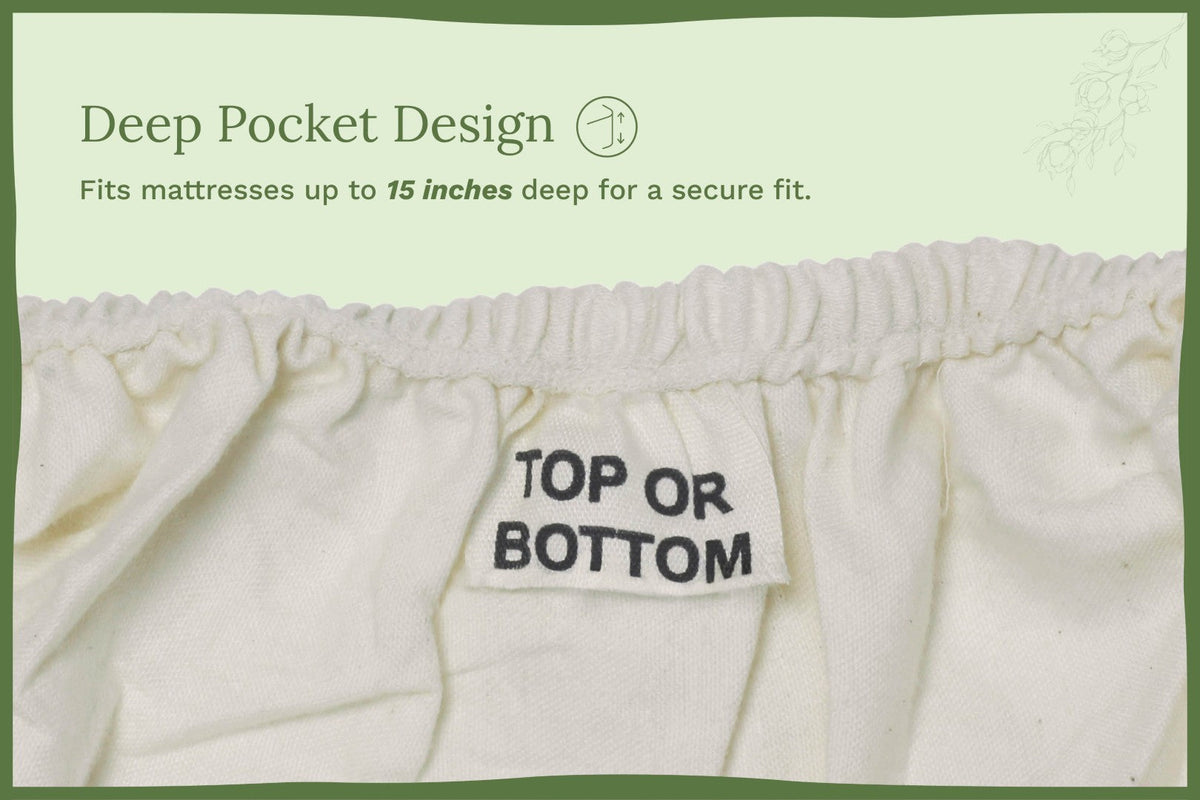 Organic Cotton Sateen Sheet Set