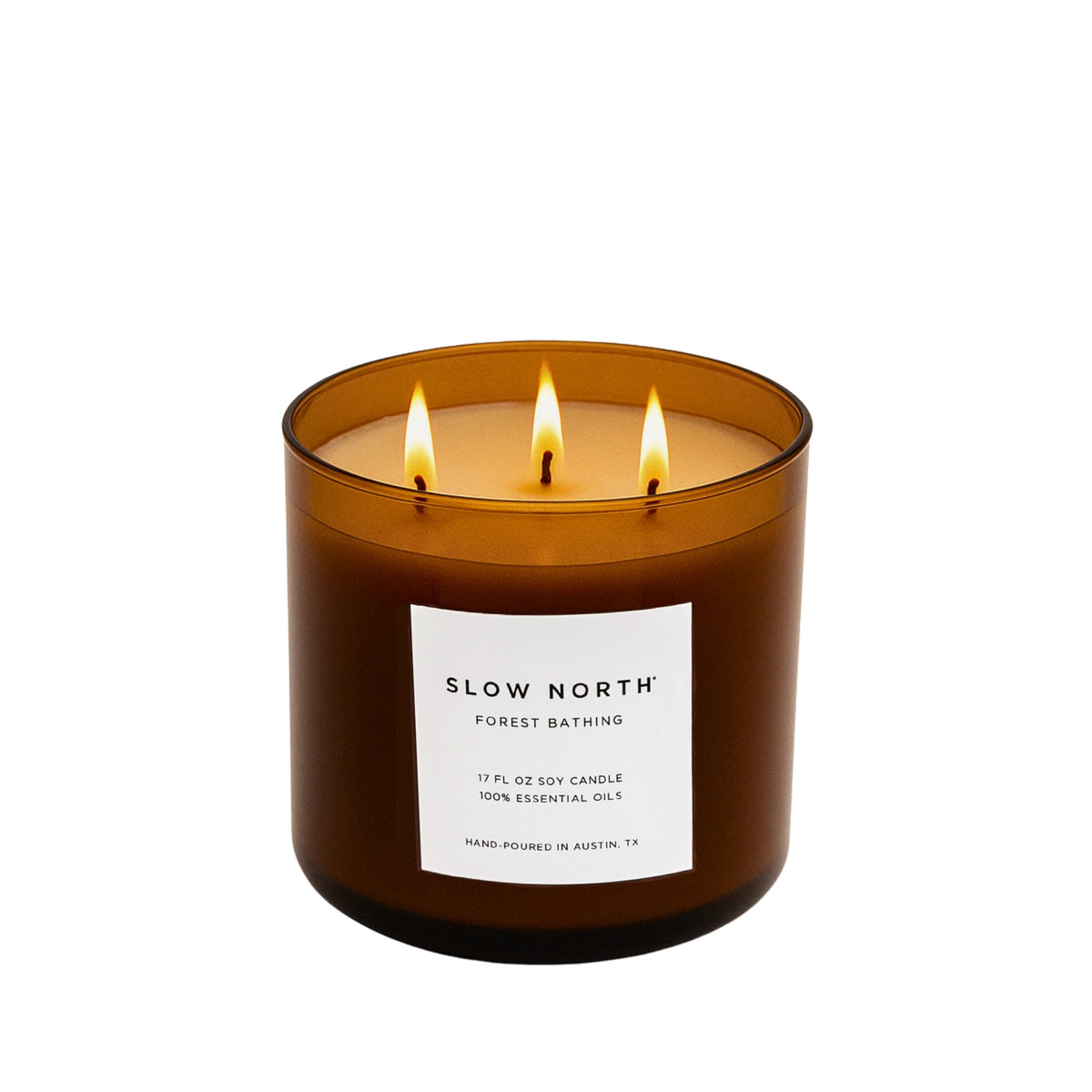 Forest Bathing Three-Wick Soy Candle