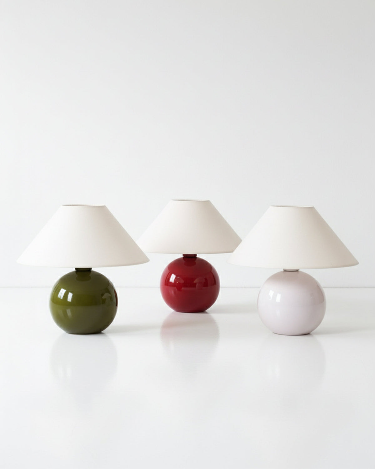 Fiona Ceramic Table Lamp — Green