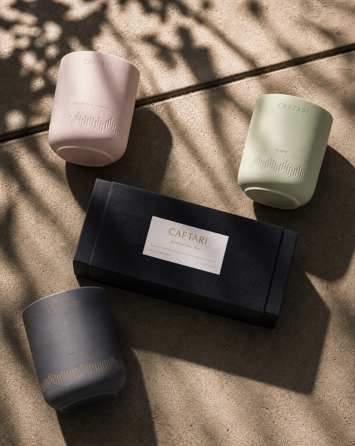 Caftari Signature Candle Gift Set