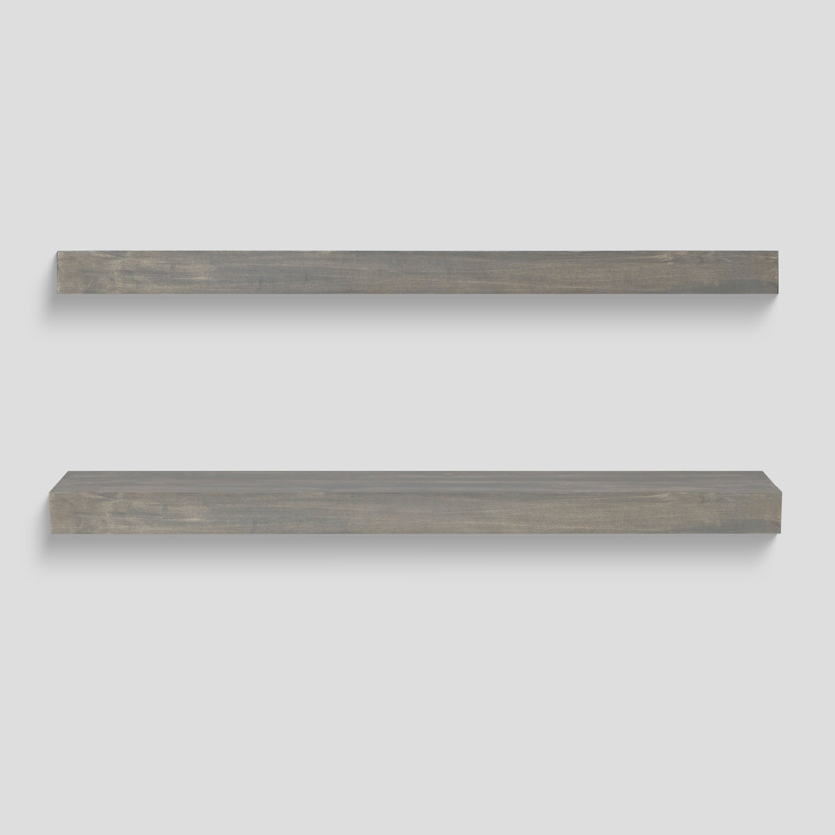 Farmhouse Poplar Floating Kitchen Shelf
