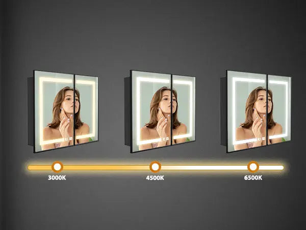 Framed LED Medicine Cabinet