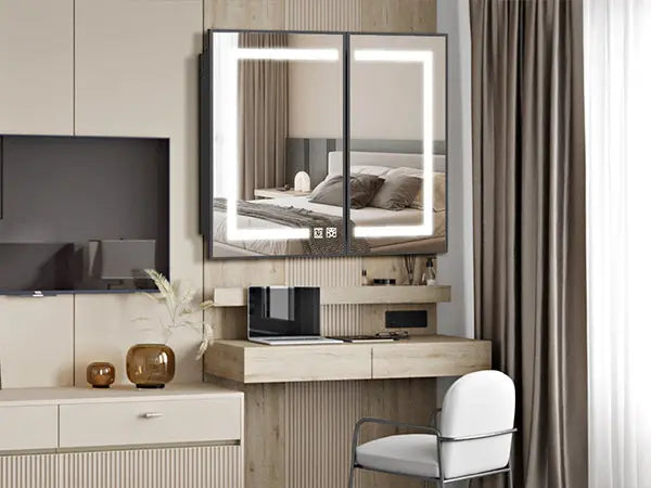 Framed LED Medicine Cabinet