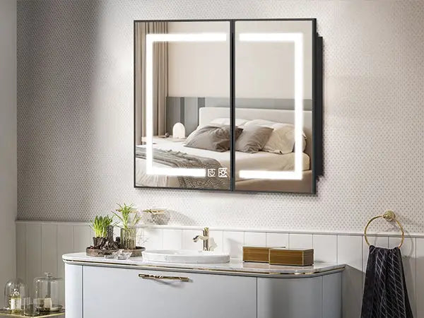 Framed LED Medicine Cabinet