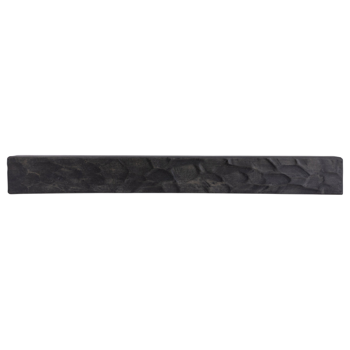 Rough-Hewn Poplar Mantel Shelf