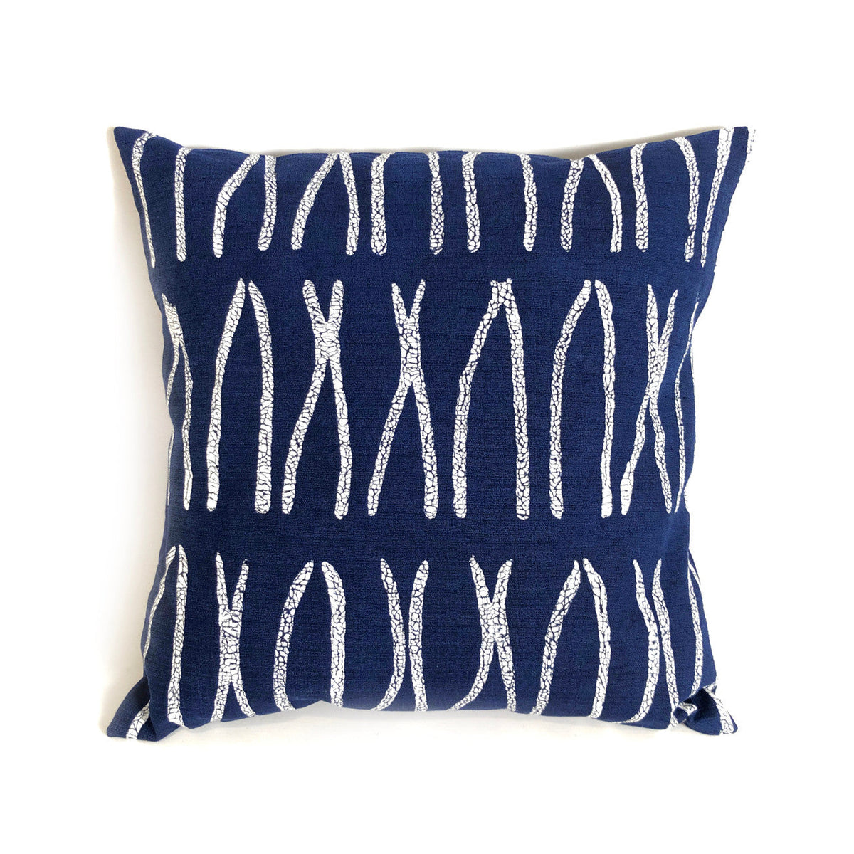 Sadza Lines Pillow Cover — Indigo