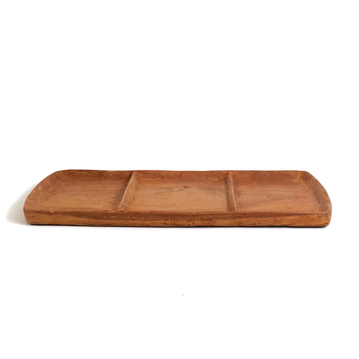 Hand-Carved Teak Serving Platter