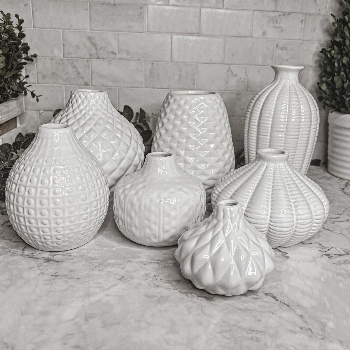 Whitney Textured Ceramic Vase