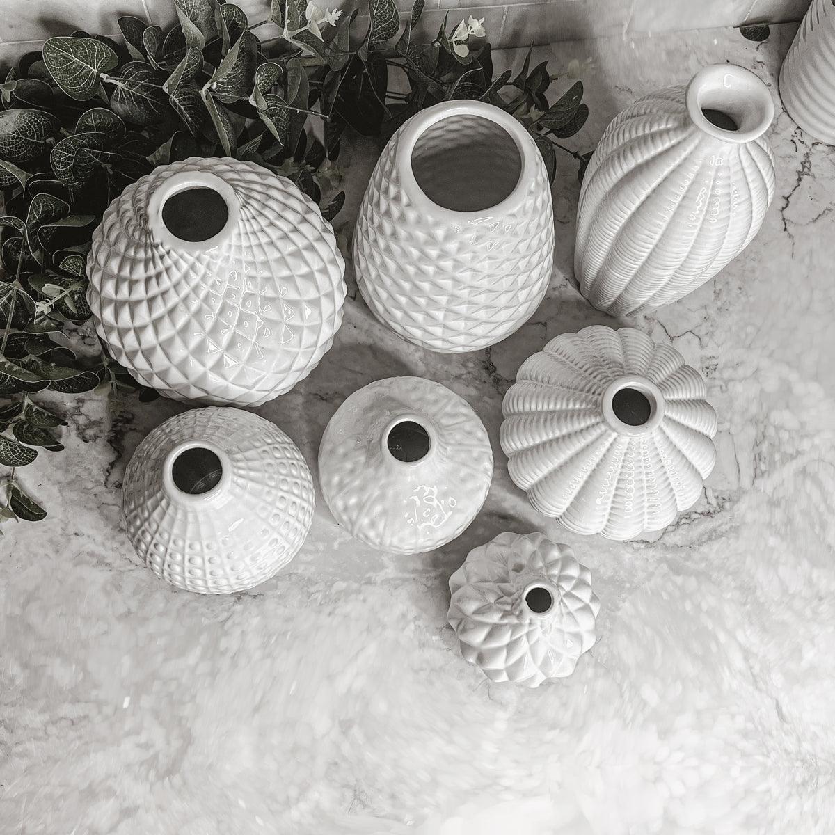 Whitney Textured Ceramic Vase
